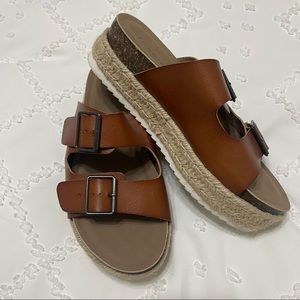 Torrid Platform Espadrilles (Size 8ww)